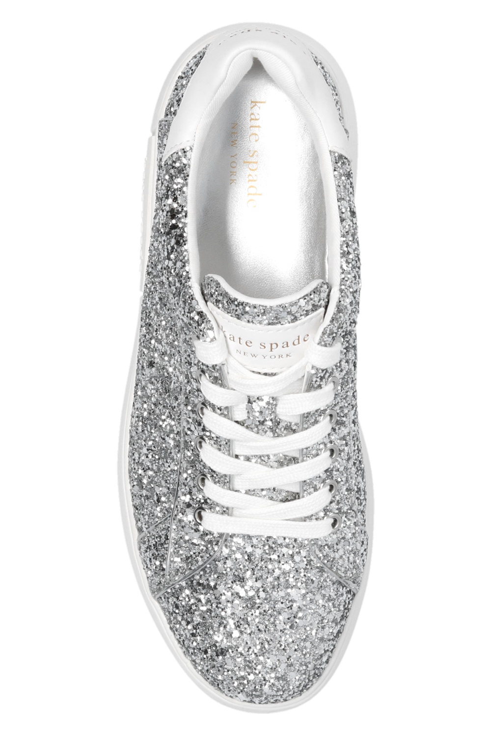 Kate spade 2025 silver shoes